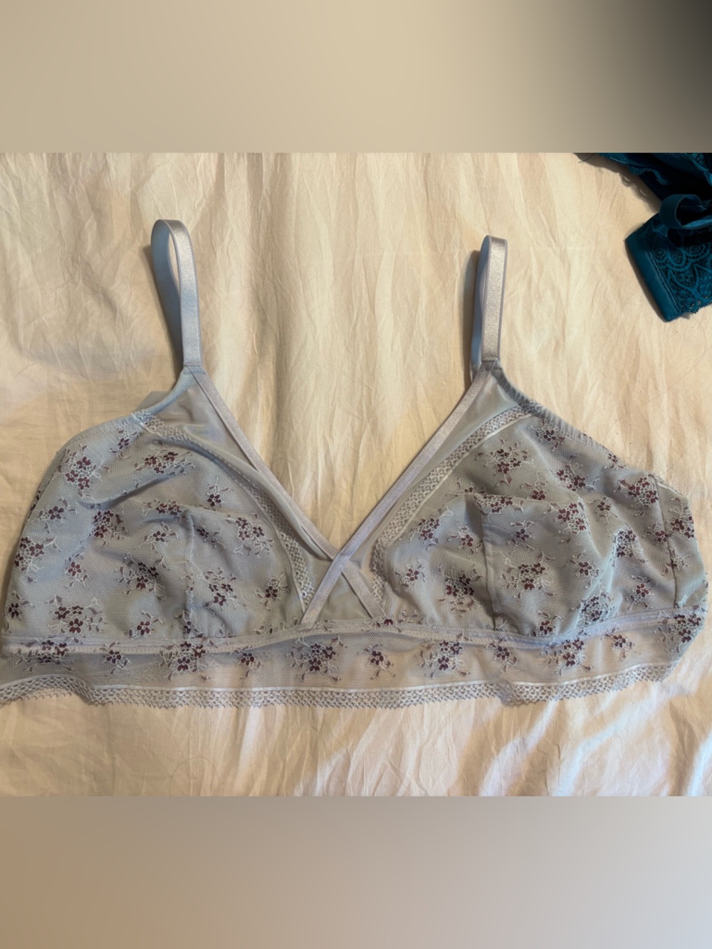 Auden Pale Purple Lace Bralette